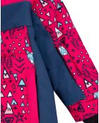 Veste de ski Looney rose/bleu