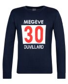 Pull en Laine mélangée Philip bleu foncé