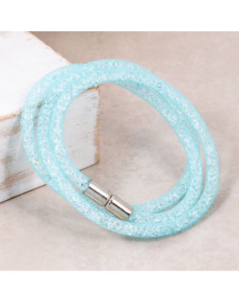 Bracelet Lightstorm Triple bleu ciel