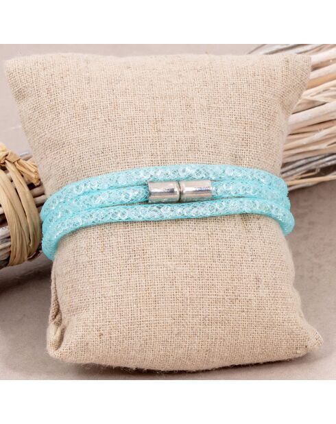 Bracelet Lightstorm Triple bleu ciel