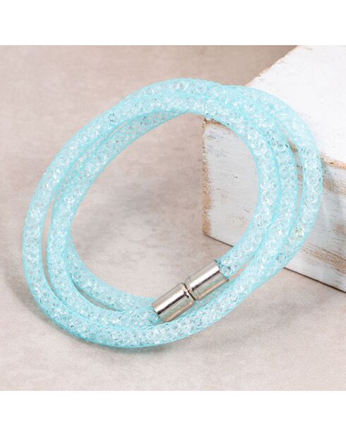 Bracelet Lightstorm Triple bleu ciel