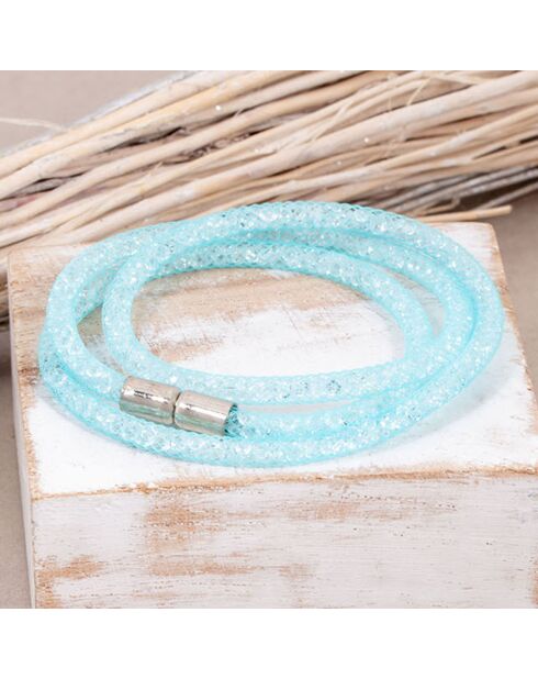 Bracelet Lightstorm Triple bleu ciel