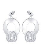 Pendientes Cerclune de plata