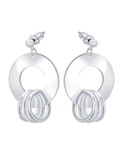 Orecchini Cerclune in argento