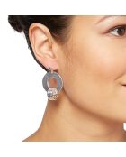 Pendientes Cerclune de plata