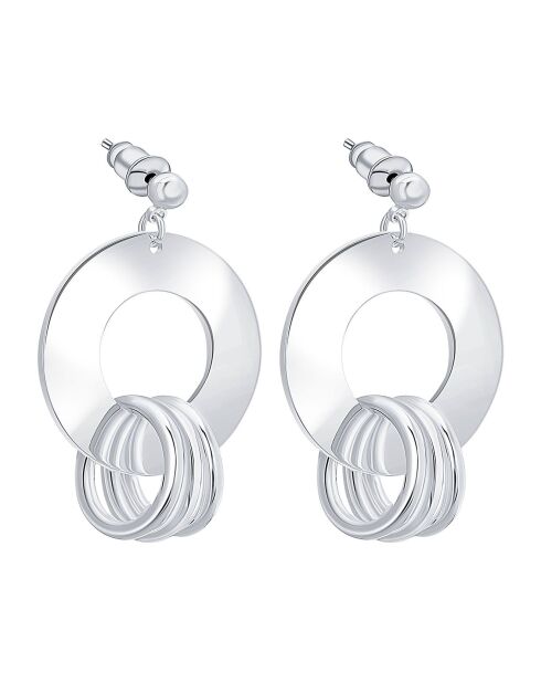 Orecchini Cerclune in argento