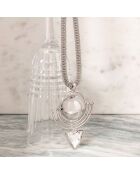 Collier Comet argenté