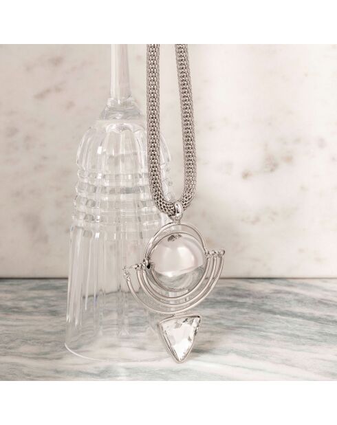 Collier Comet argenté