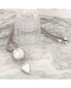 Collier Comet argenté