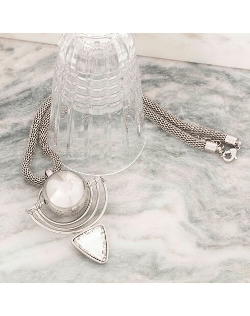 Collier Comet argenté