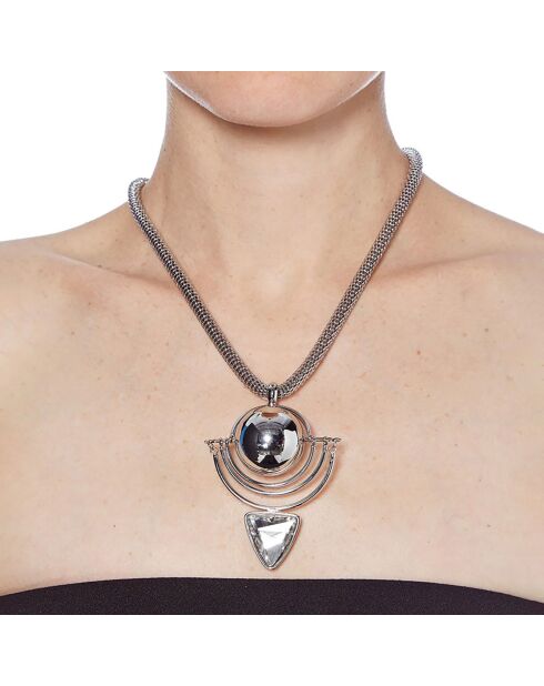 Collier Comet argenté
