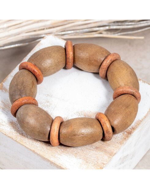 Bracelet Ivora marron