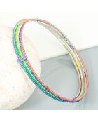 5 Bracelets Bowisa multicolores