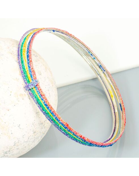 5 Bracelets Bowisa multicolores