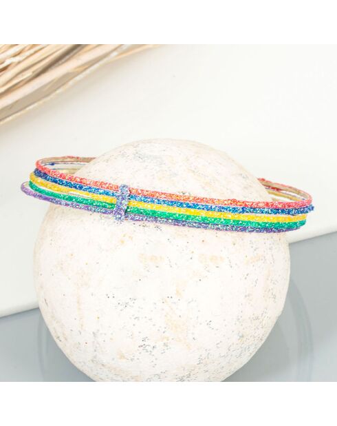 5 Bracelets Bowisa multicolores
