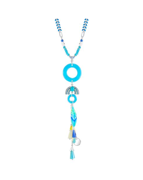 Luana hemelsblauwe ketting