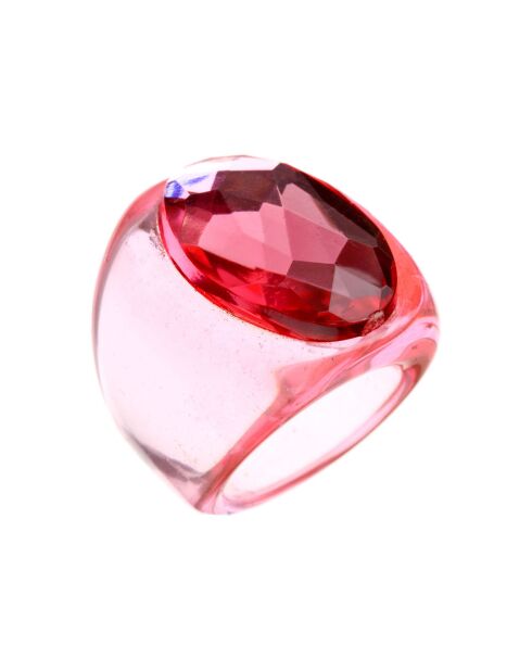 Anillo Cristaroca rosa