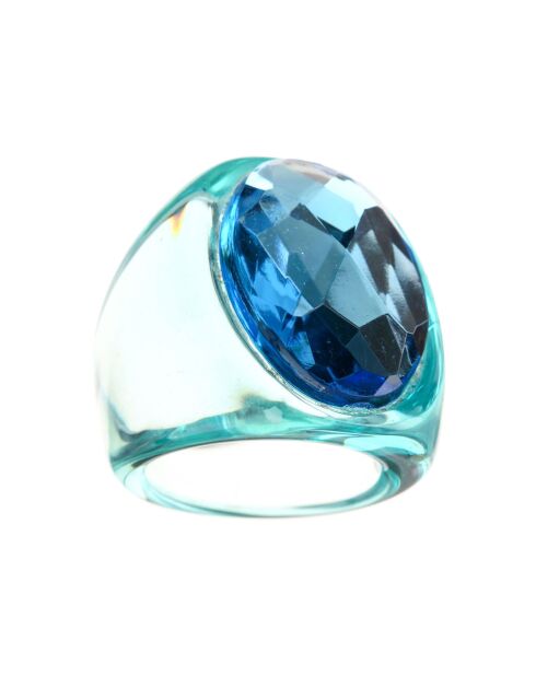 Anillo azul Cristaroca