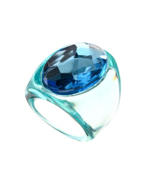 Anillo azul Cristaroca