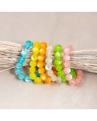 6 Bracelets Baho multicolores