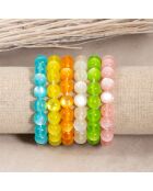 6 Bracelets Baho multicolores