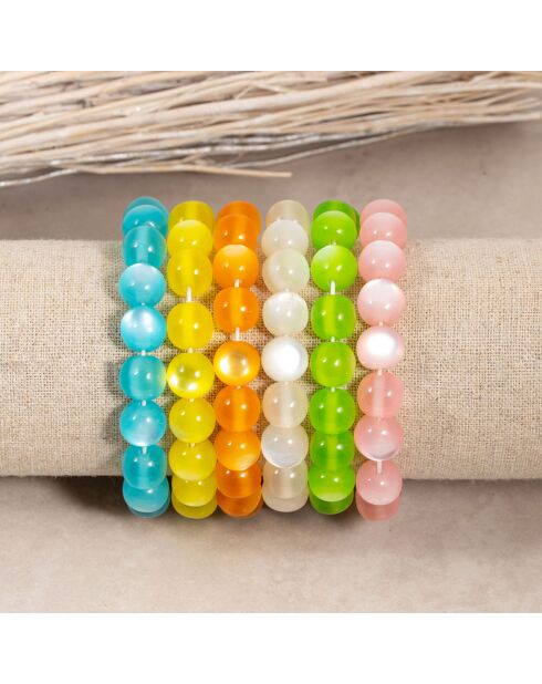 6 Bracelets Baho multicolores