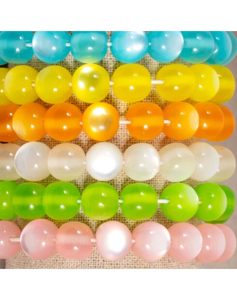 6 Bracelets Baho multicolores