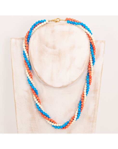 Collana con bandiera multicolore