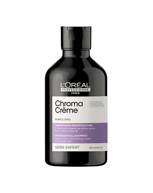 Shampoing crème neutralisant reflets jaunes Chroma 300 ml