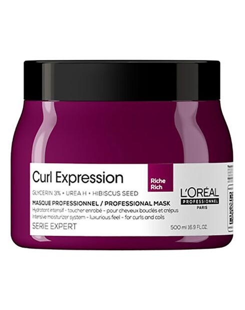 Masque hydratation intense riche Curl Expression 500 ml