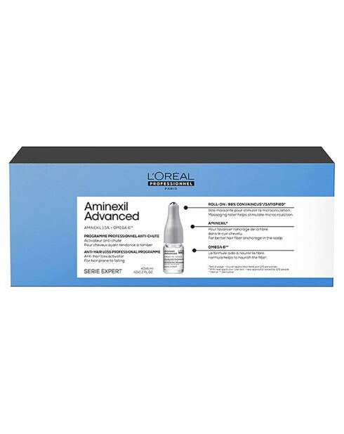 Programme activateur anti-chutte Aminexil Advanced Anti-Hair Loss Professional 42x6 ml