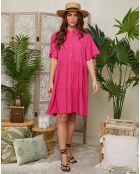 Robe Coline fushia