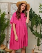 Robe Coline fushia