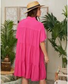 Robe Coline fushia