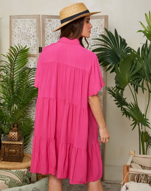 Robe Coline fushia