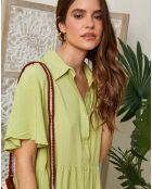 Robe Coline verte