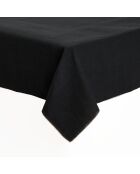 Nappe 100% Lin Venise noire