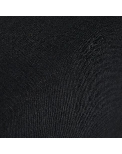 Nappe 100% Lin Venise noire