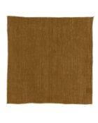 4 Serviettes de table 100% Lin Venise gold - 40x40 cm