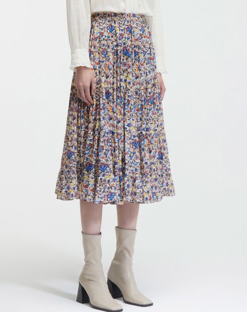 Jupe en Coton Bio Elfa-Ga multicolore