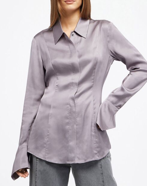 Chemise Youbin Flow violet clair