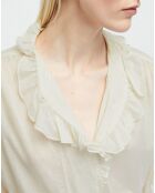 Chemise en Coton Bio Pamias-Gb écrue