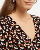 Blouse Print Traviata 2 noir/rouge