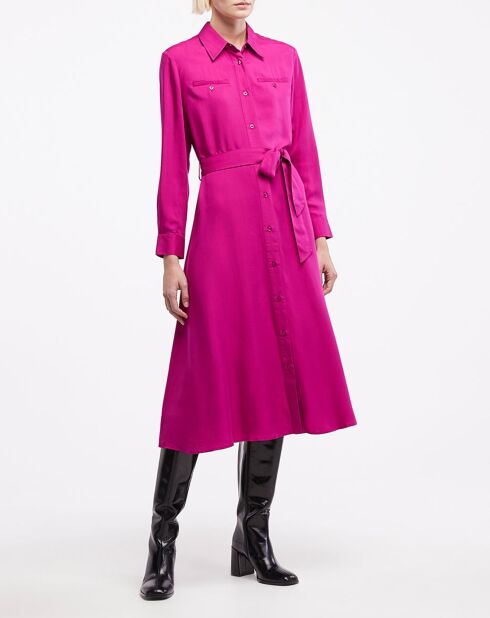 Robe Repsuni rose foncé