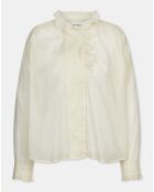 Chemise en Coton Bio Pamias-Gb écrue