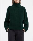 Pull en Laine & Cachemire Sydney vert foncé