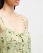 Top Sardena vert/jaune