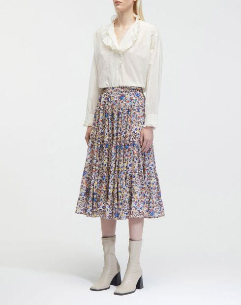 Jupe en Coton Bio Elfa-Ga multicolore