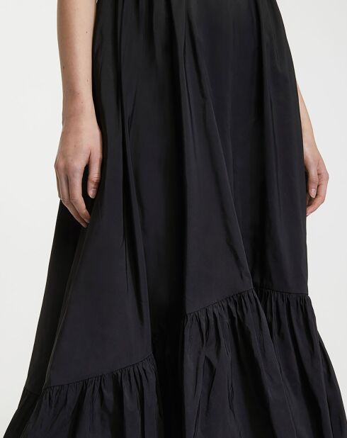 Robe Cicely noir/blanc