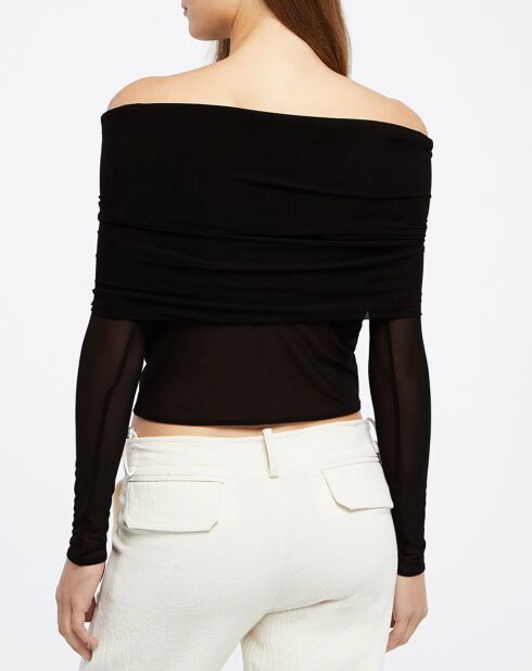 Blusa Black Night Pearl